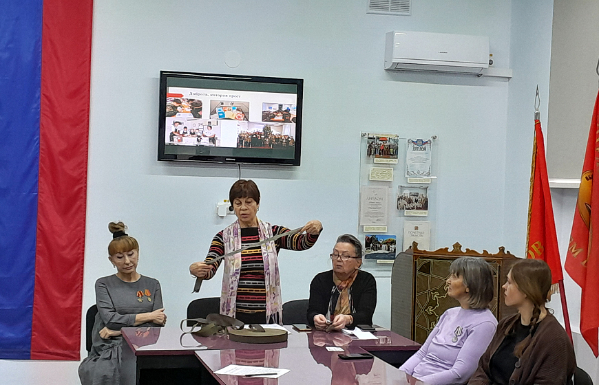 Евпаторийский краеведческий музей ко Дню добровольца (волонтера)